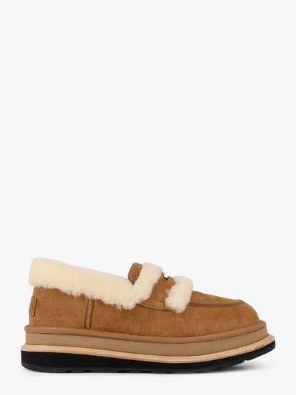 Suede and fur Ugg X Sacai loafer thumbnail