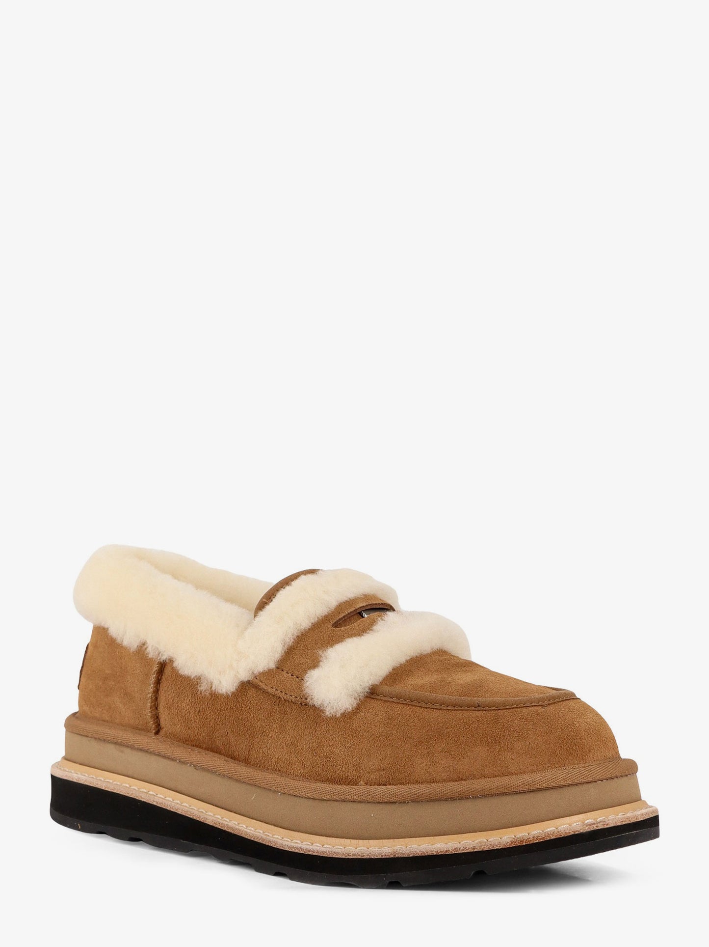 Suede and fur Ugg X Sacai loafer