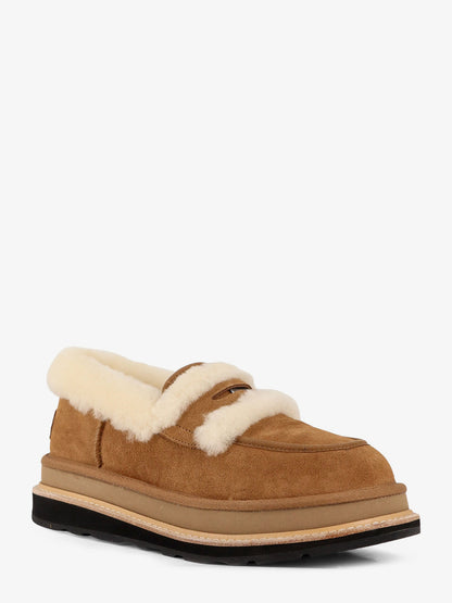 Suede and fur Ugg X Sacai loafer thumbnail