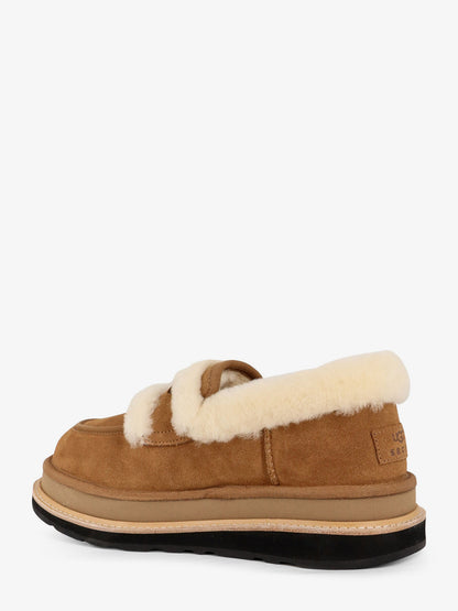 Suede and fur Ugg X Sacai loafer thumbnail