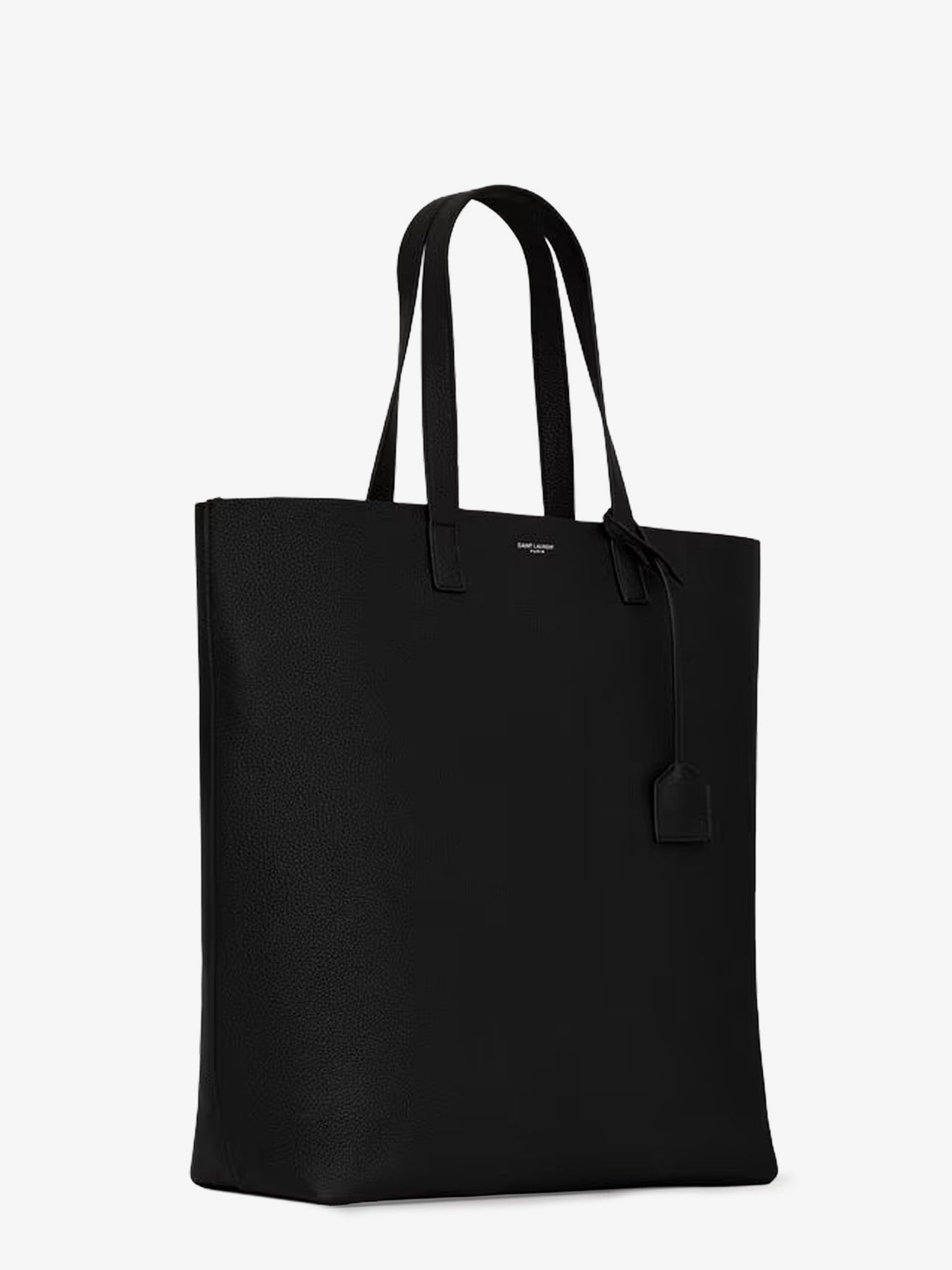 North/South leather tote bag