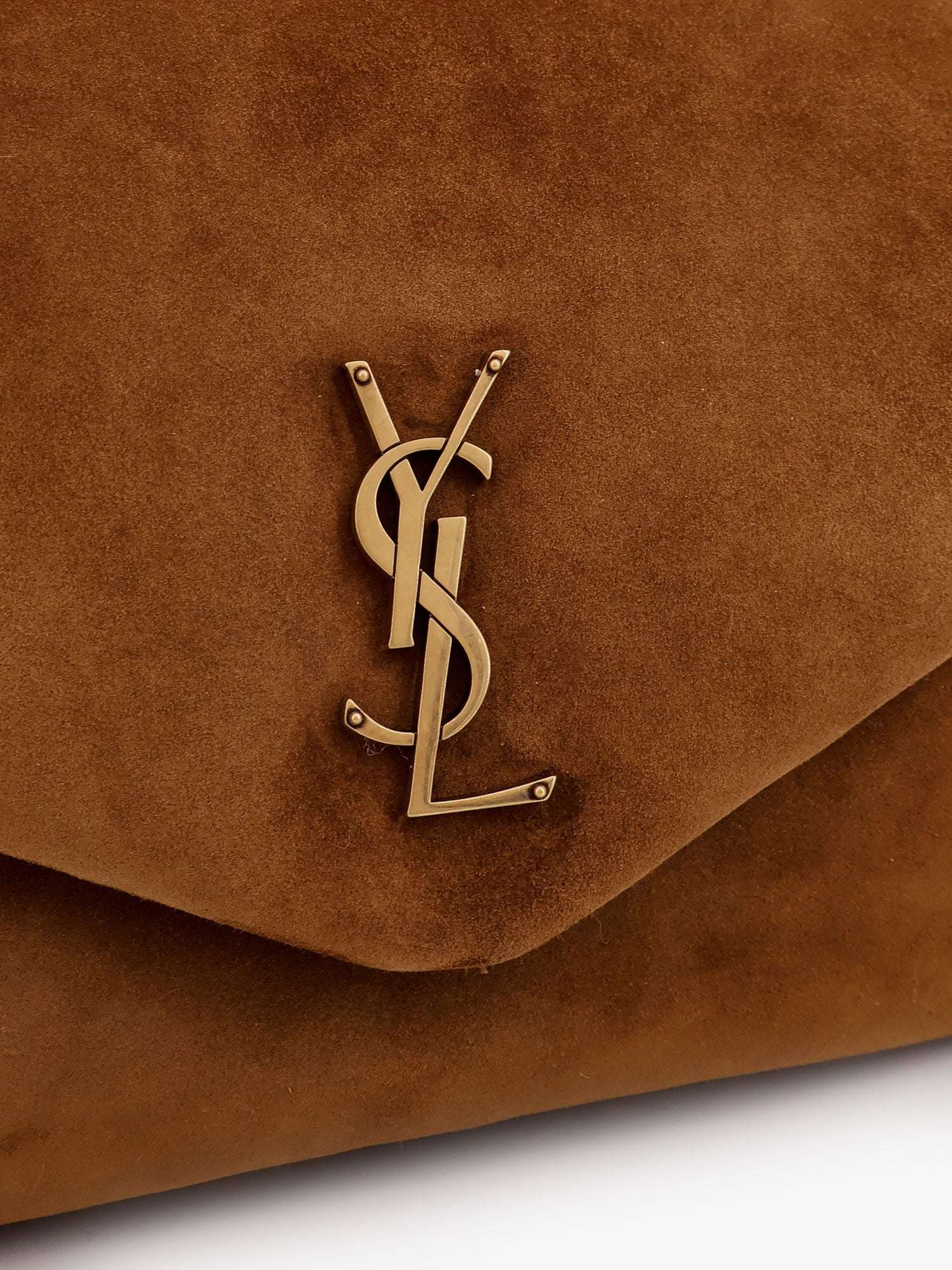 Calypso Big suede shoulder bag SAINT LAURENT - Nugnes1920 Calypso Big suede shoulder bag SAINT LAURENT - Nugnes1920