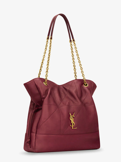 Jamie leather shoulder bag with Carré Rive Gauche stitching thumbnail