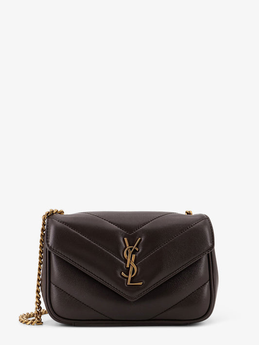 Loulou Mini leather crossbody bag