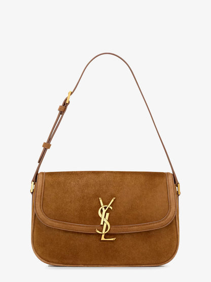 Solferino Medium suede shoulder bag thumbnail