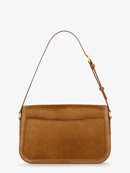 Solferino Medium suede shoulder bag thumbnail
