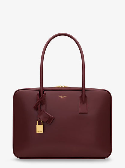 Sac de Jour in Box leather handbag with metal lock detail thumbnail