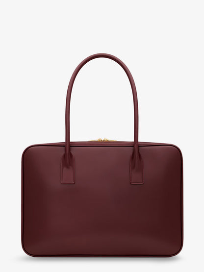 Sac de Jour in Box leather handbag with metal lock detail thumbnail