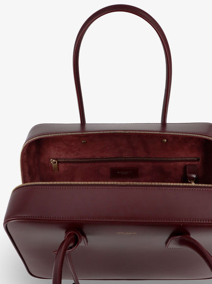 Sac de Jour in Box leather handbag with metal lock detail thumbnail