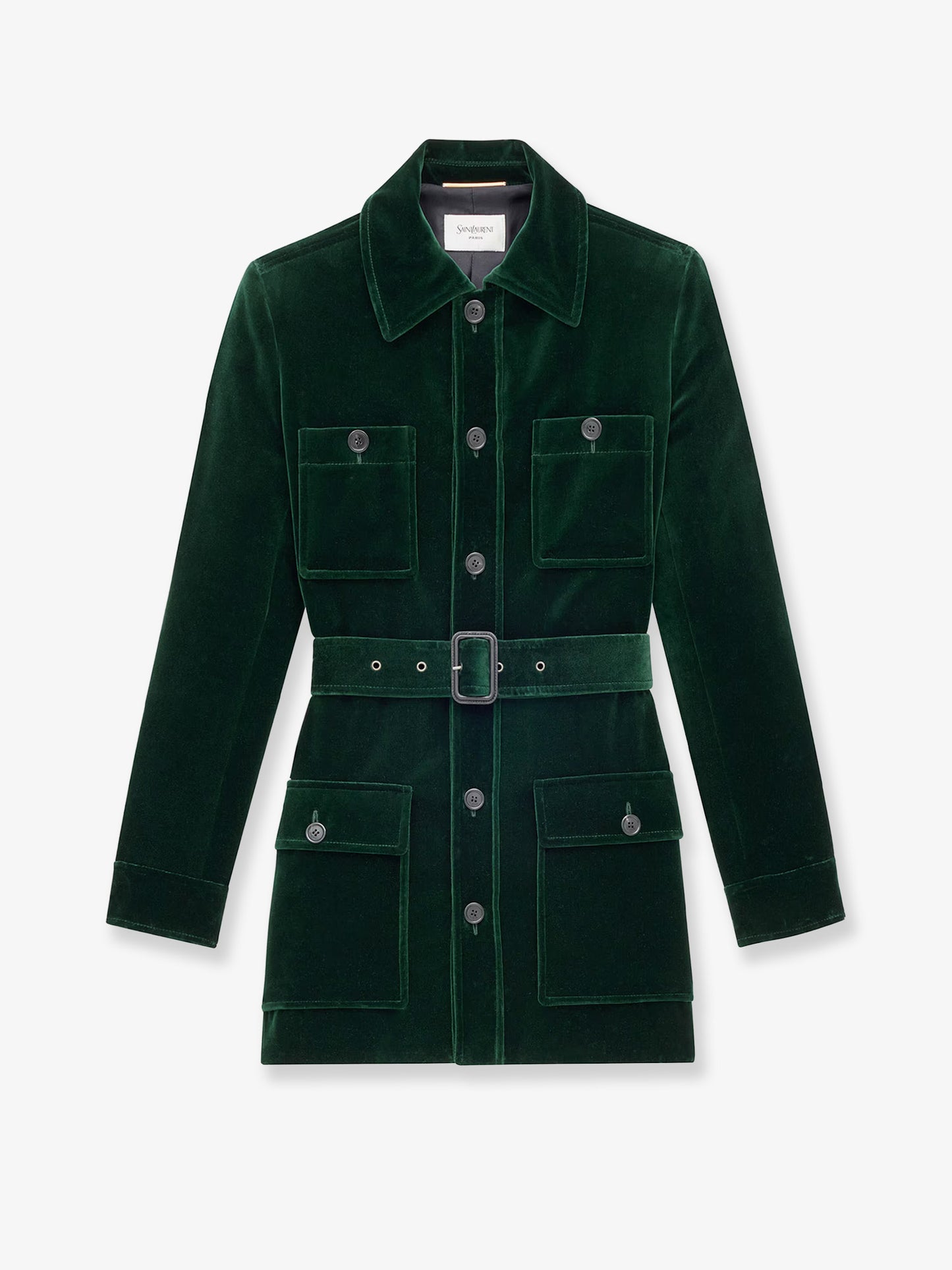 Sahariana velvet blazer