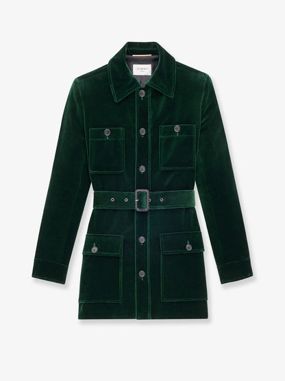 Sahariana velvet blazer thumbnail