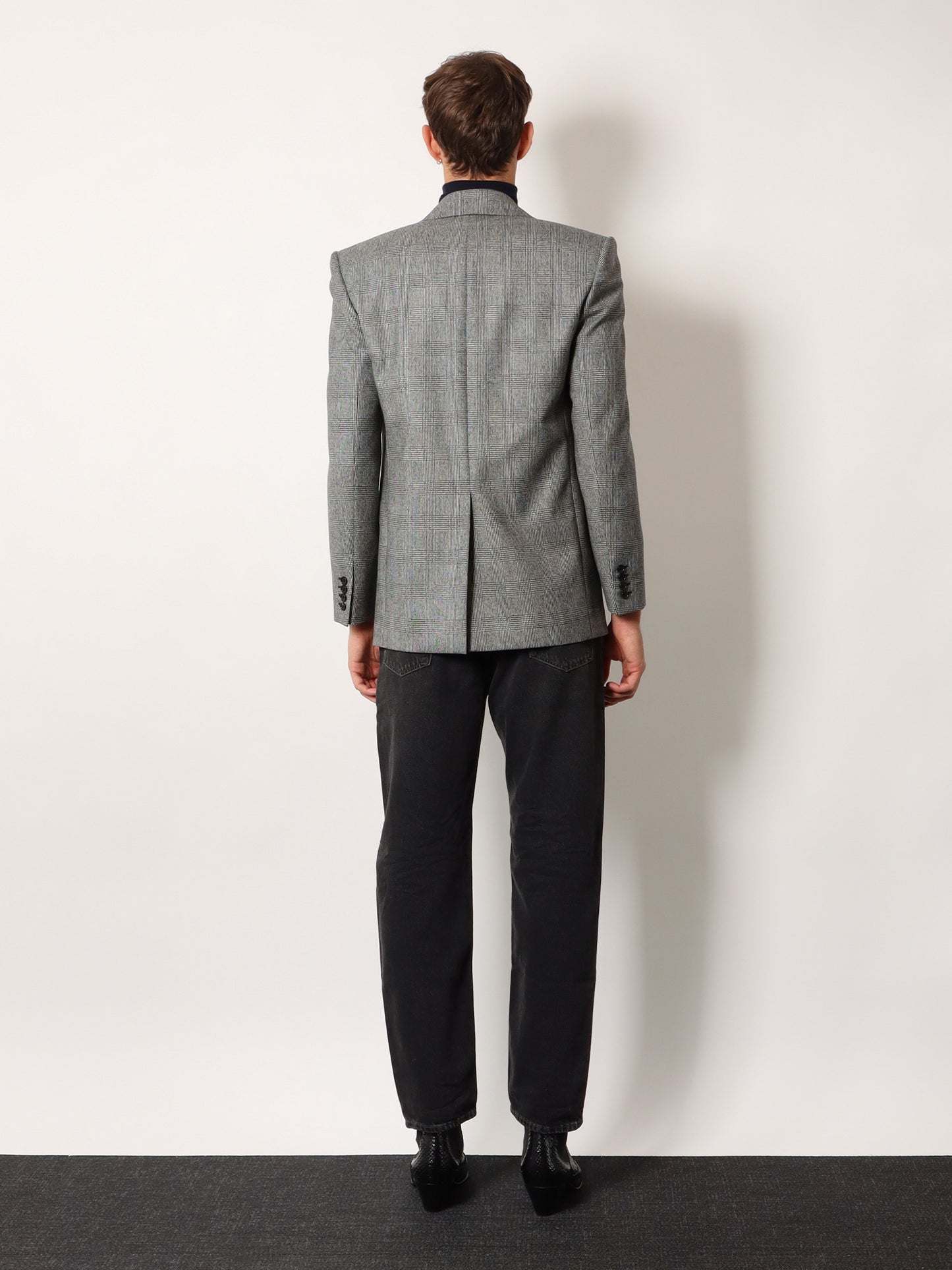 Prince of Wales wool blazer