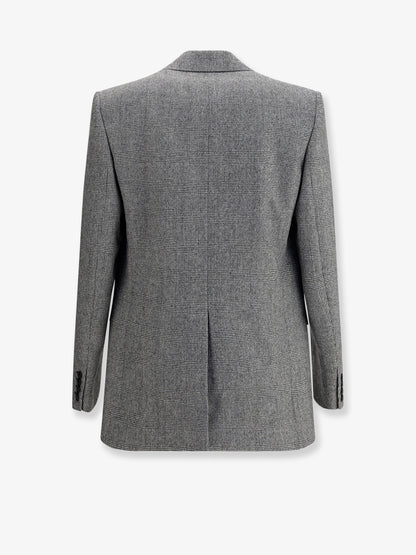 Prince of Wales wool blazer thumbnail