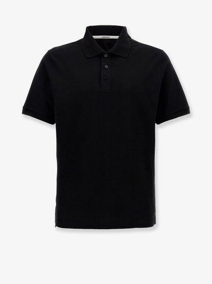 Cotton blend polo shirt with Cassandre embroidery thumbnail