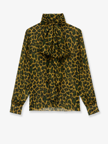 Silk shirt with lavallière neckline thumbnail