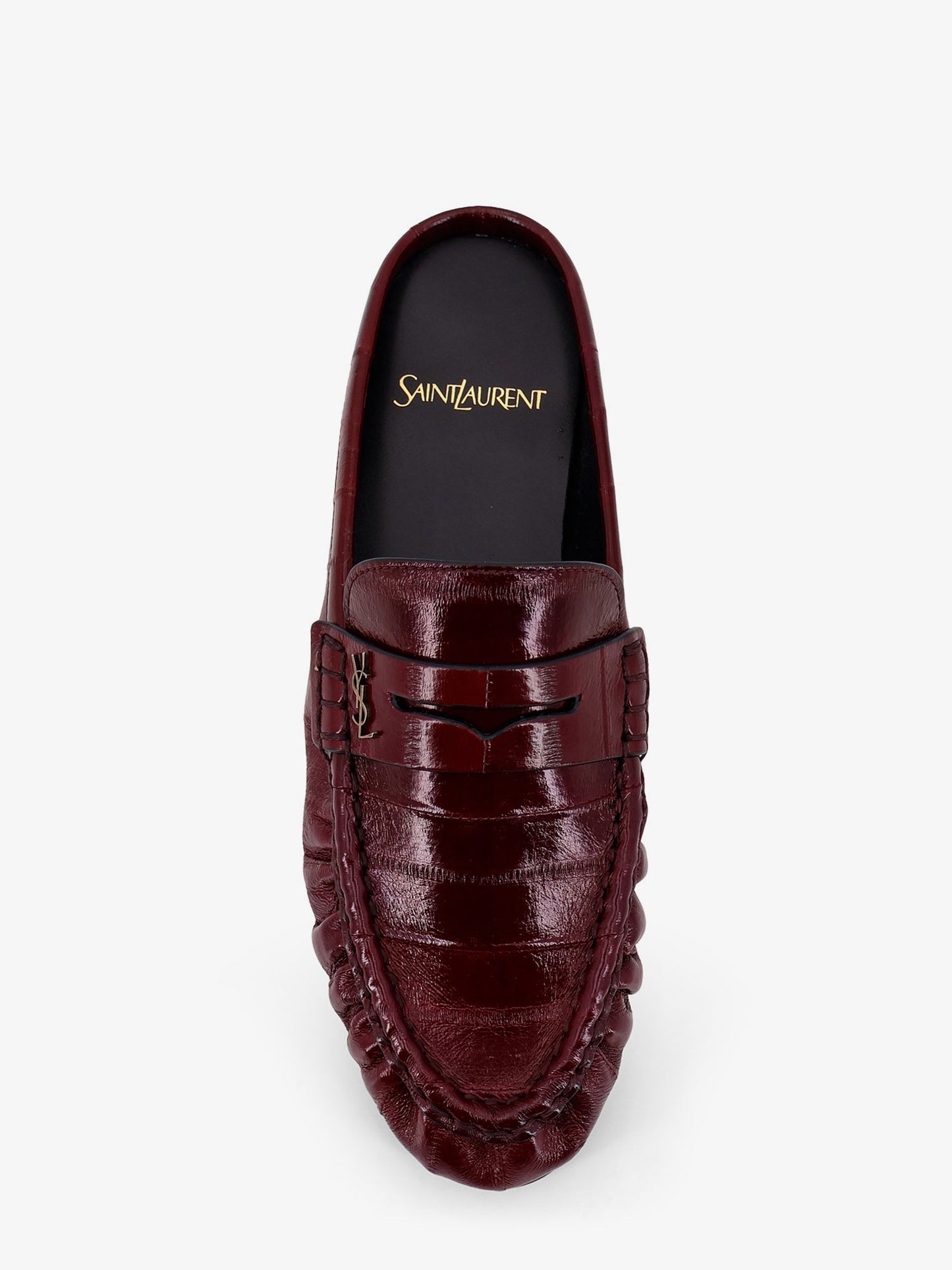 Le Loafer eel leather mule