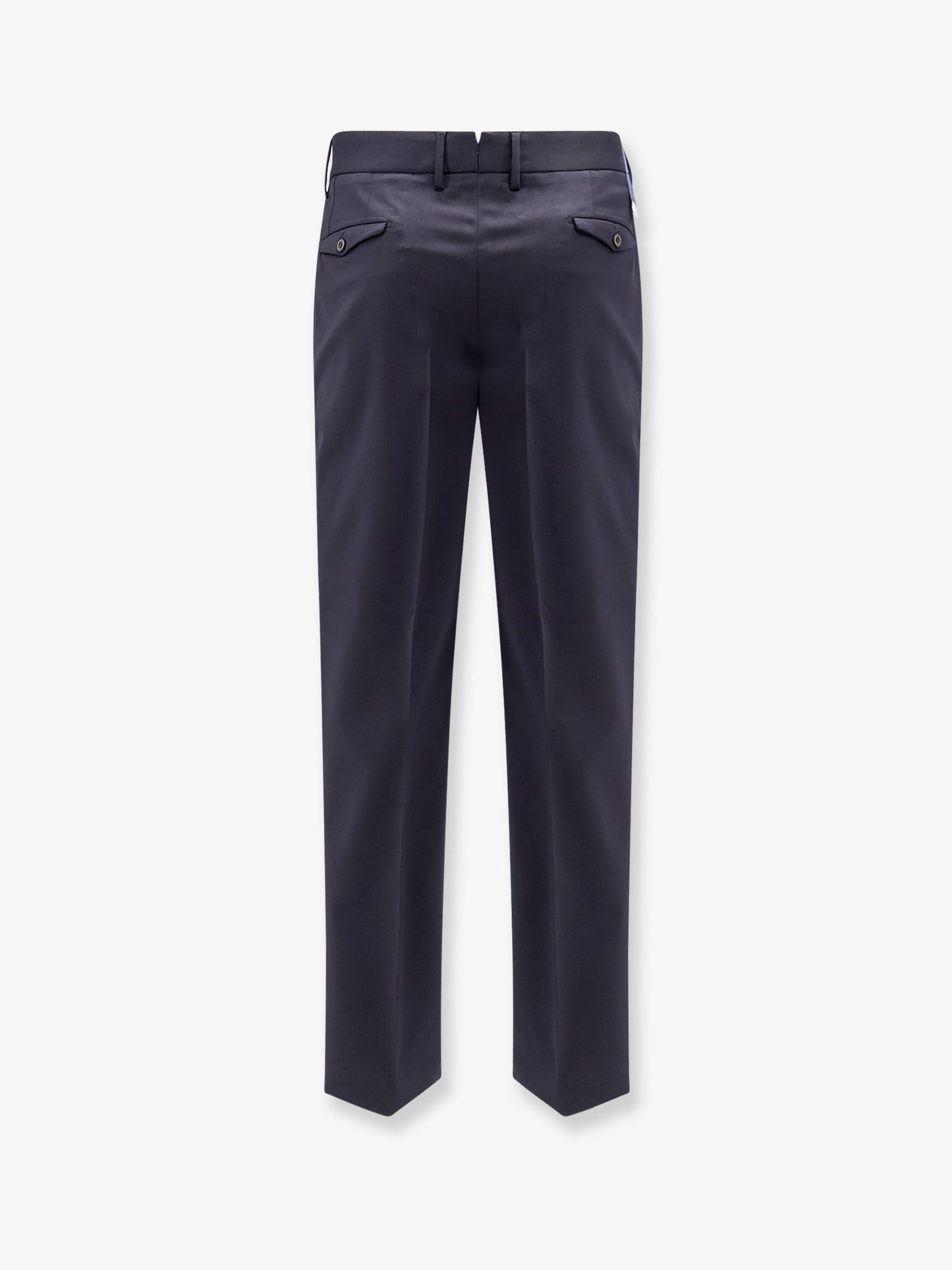 Il Viaggiatore pleated wool blend trousers