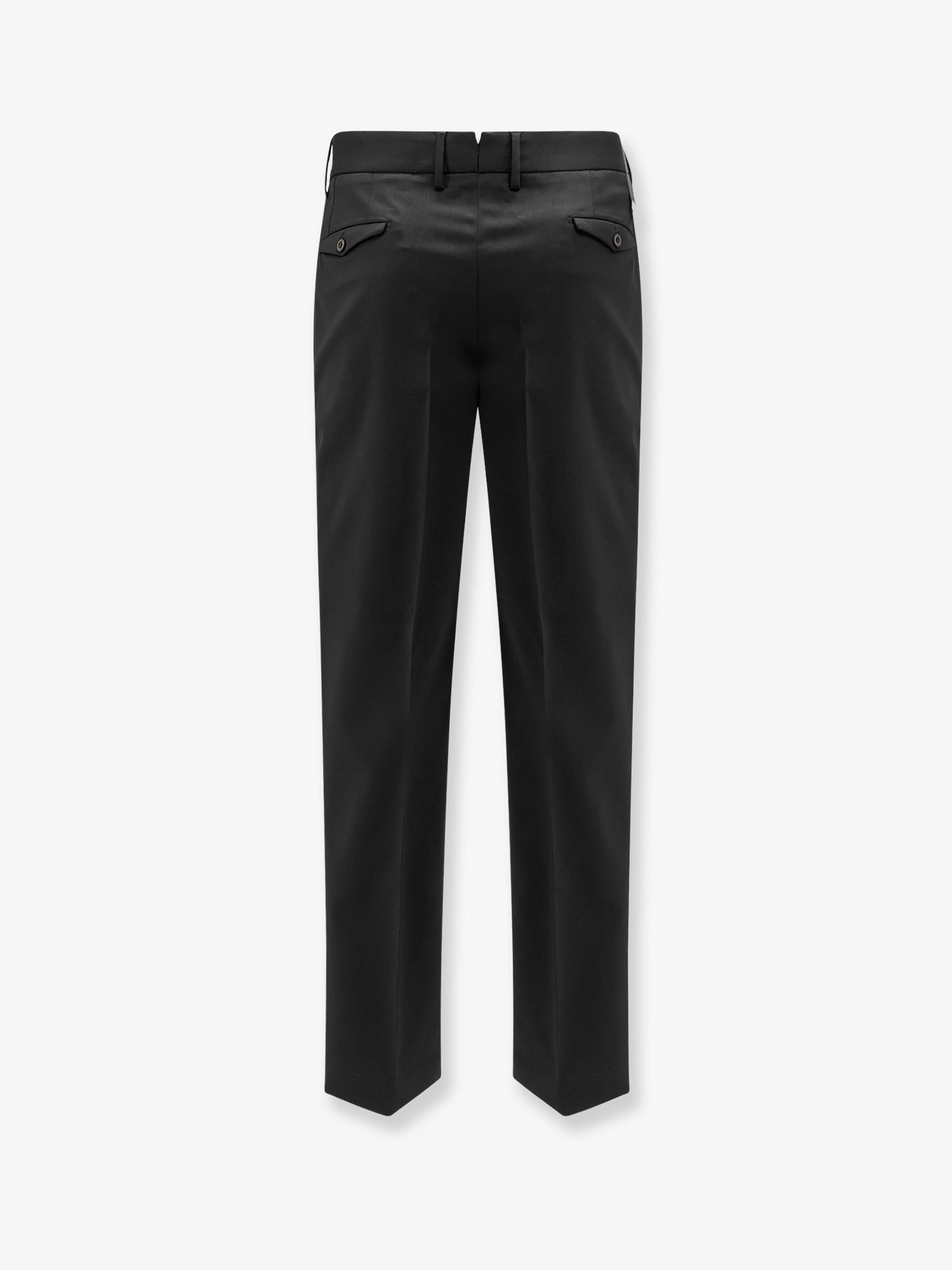 Il Viaggiatore pleated wool blend trousers