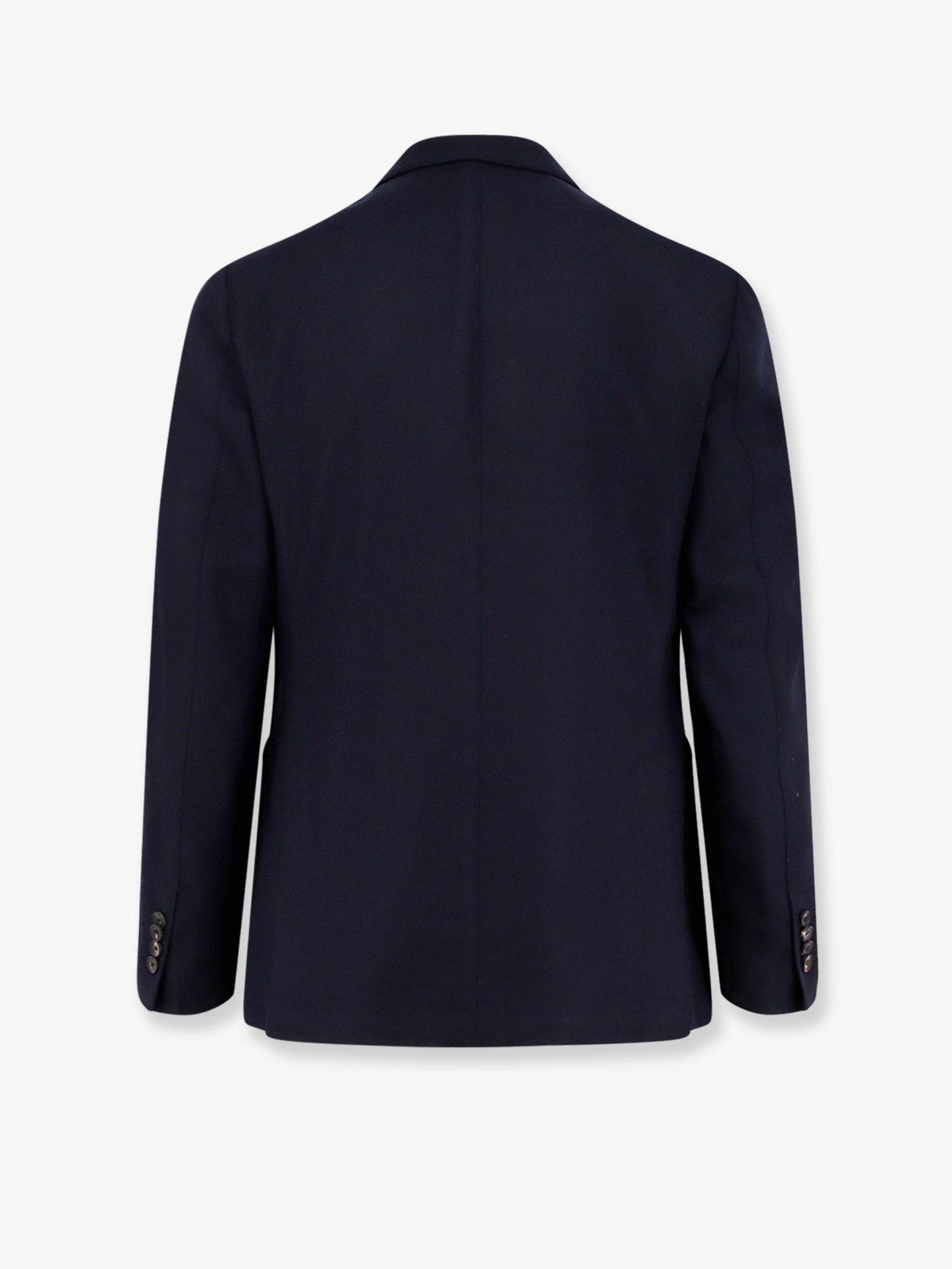 Double-breasted wool blazer