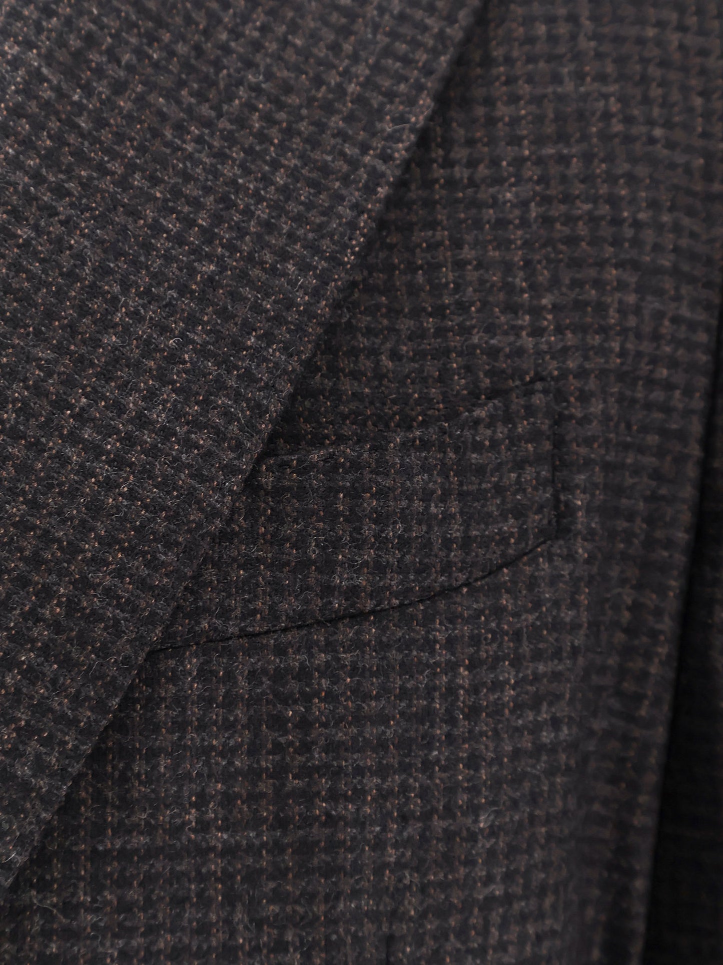 Single-breasted wool blend blazer