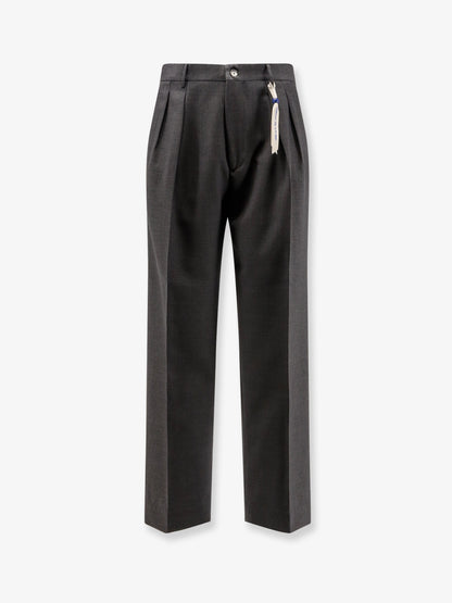 Rima wool trousers with pleats thumbnail