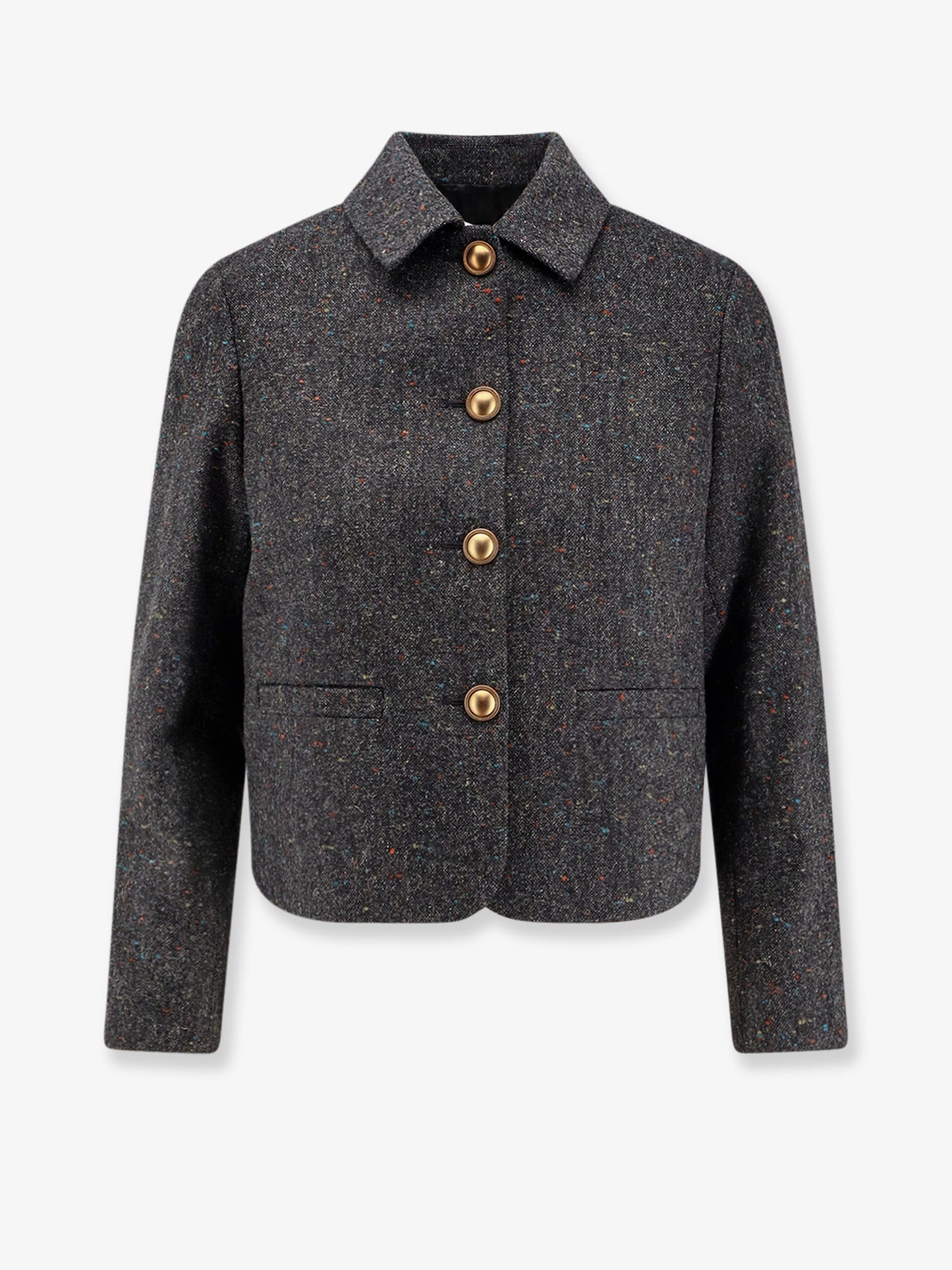 Aria blazer in wool and cashmere