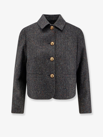 Aria blazer in wool and cashmere thumbnail