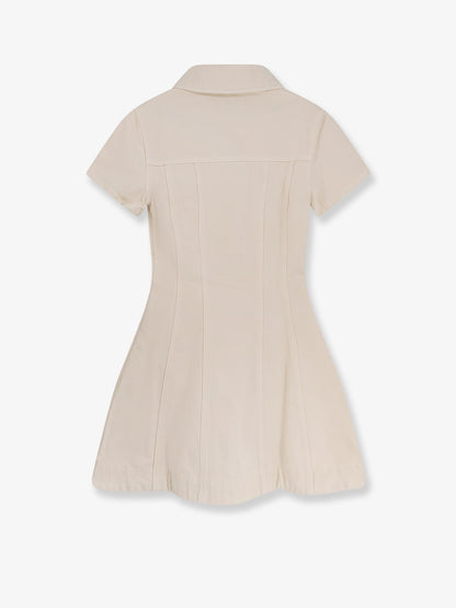 Denim short dress thumbnail