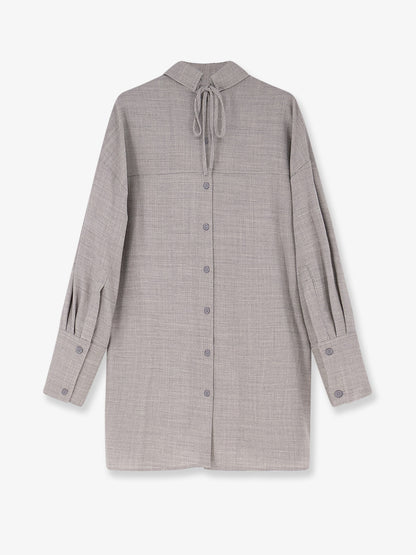 Stretch virgin wool long shirt thumbnail