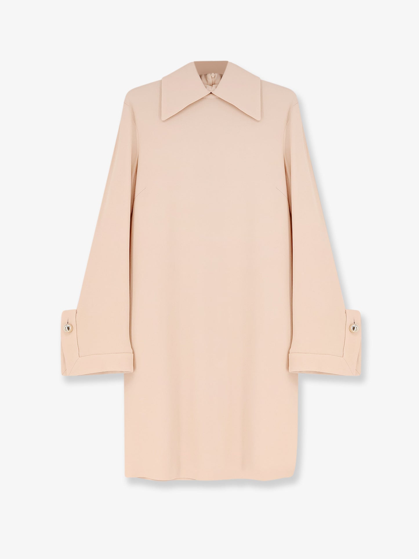 Stretch viscose mini dress