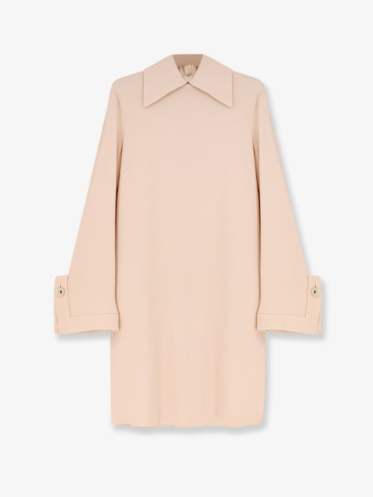 Stretch viscose mini dress