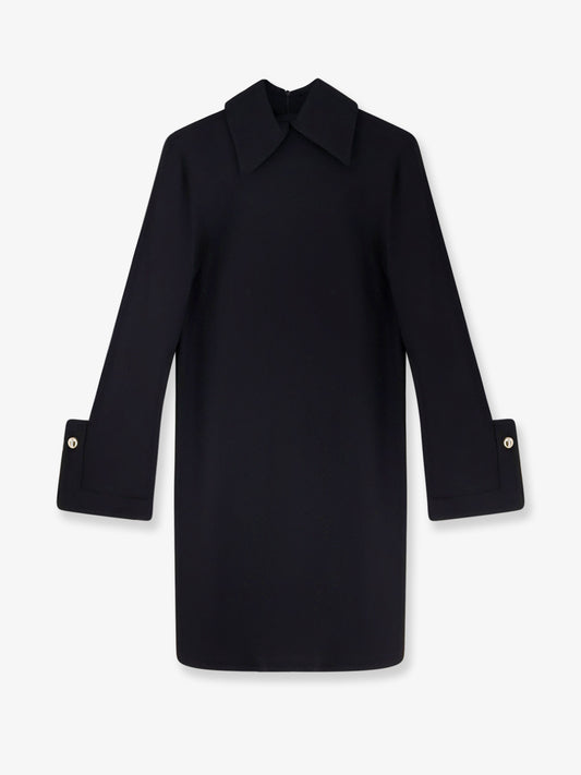 Stretch viscose mini dress