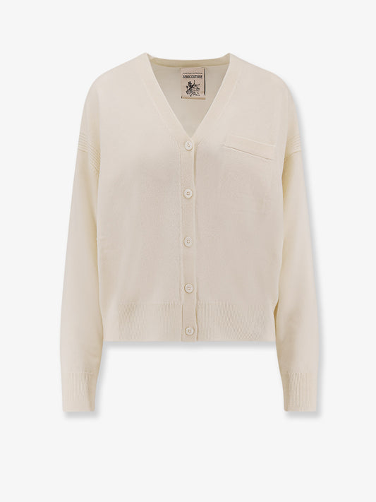 Wool and cashmere cardigan