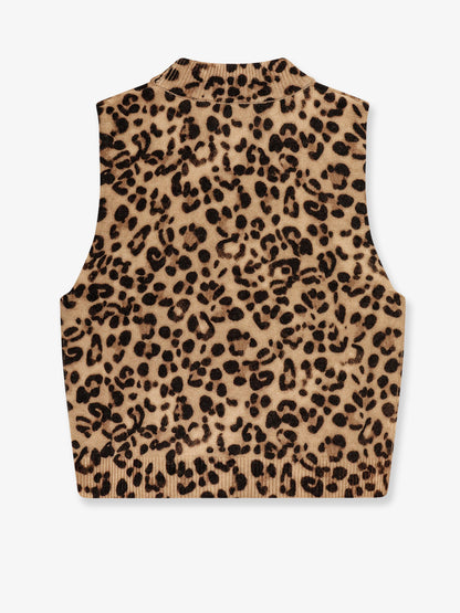 Wool and cashmere sleeveless sweater thumbnail