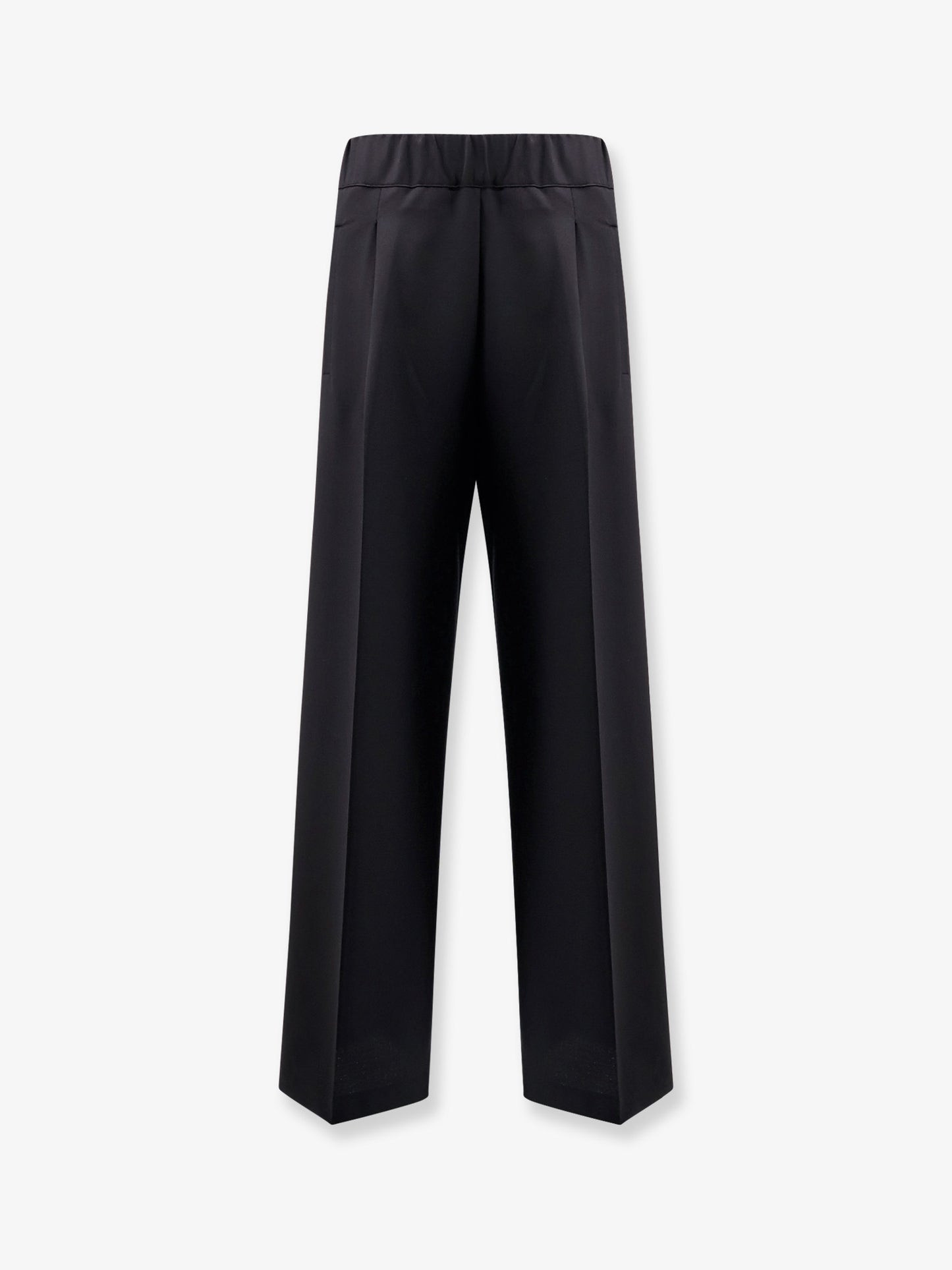 Virgin wool blend trousers