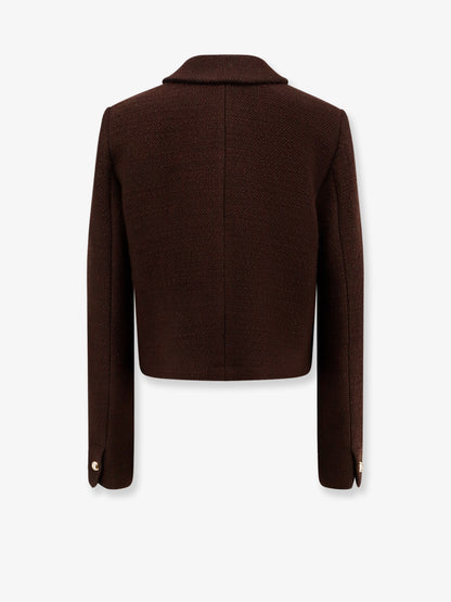 Blazer in misto lana con bottoni in metallo thumbnail