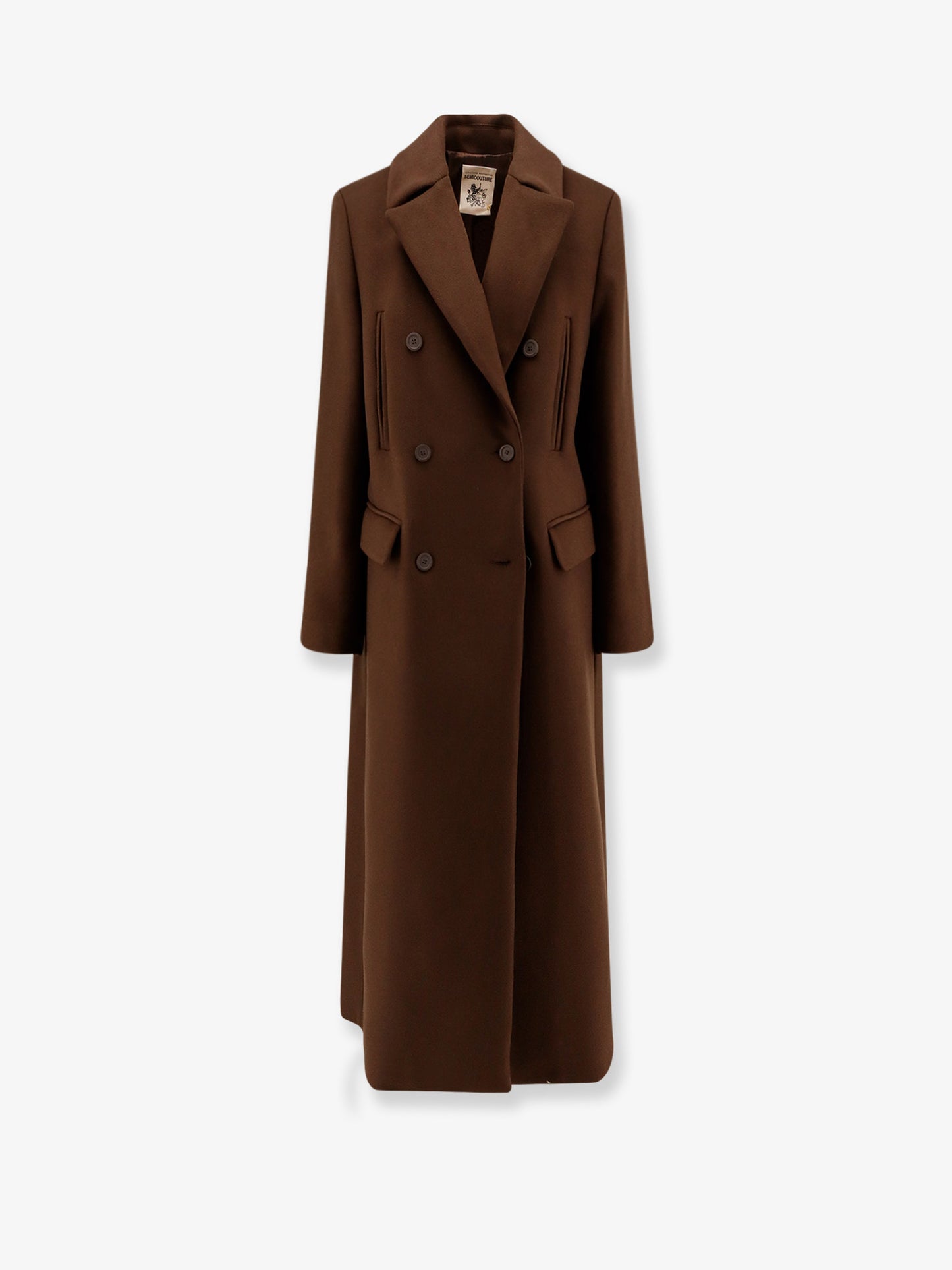 Virgin wool blend coat