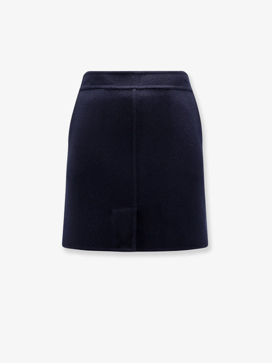 Wool mini skirt