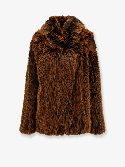 Faux fur jacket