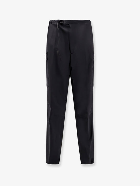 Cargo wool trousers