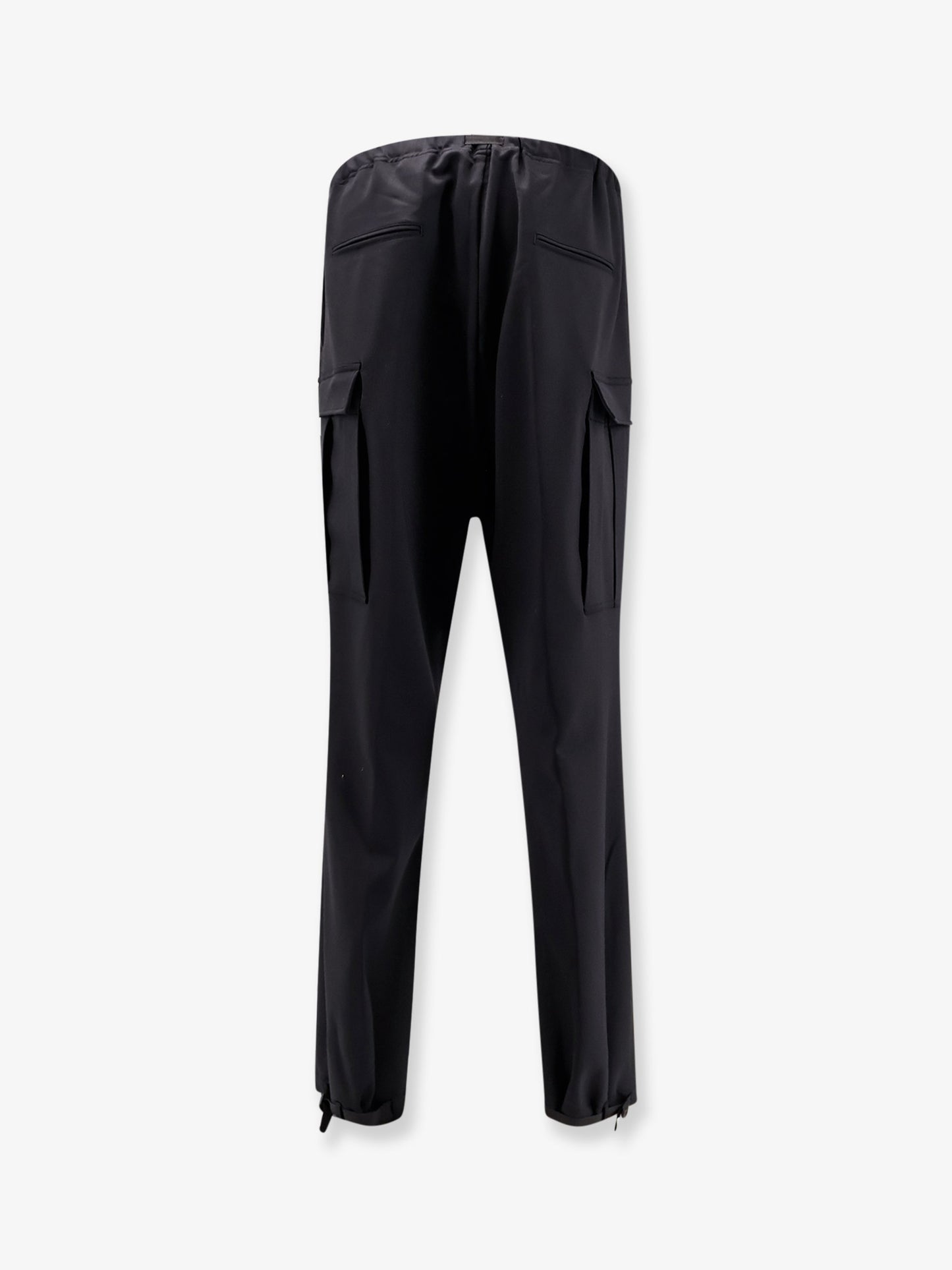 Cargo wool trousers