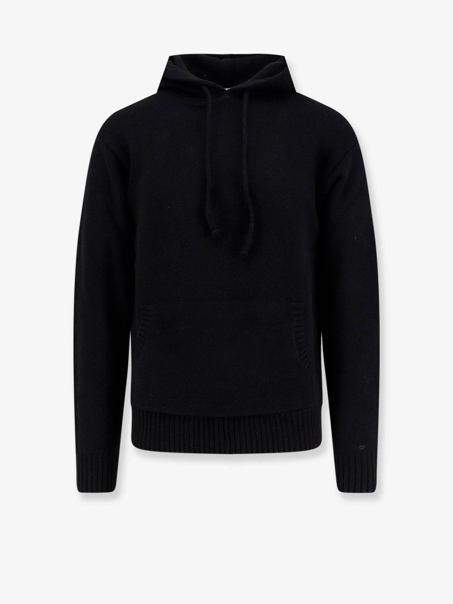 Hooded wool sweater