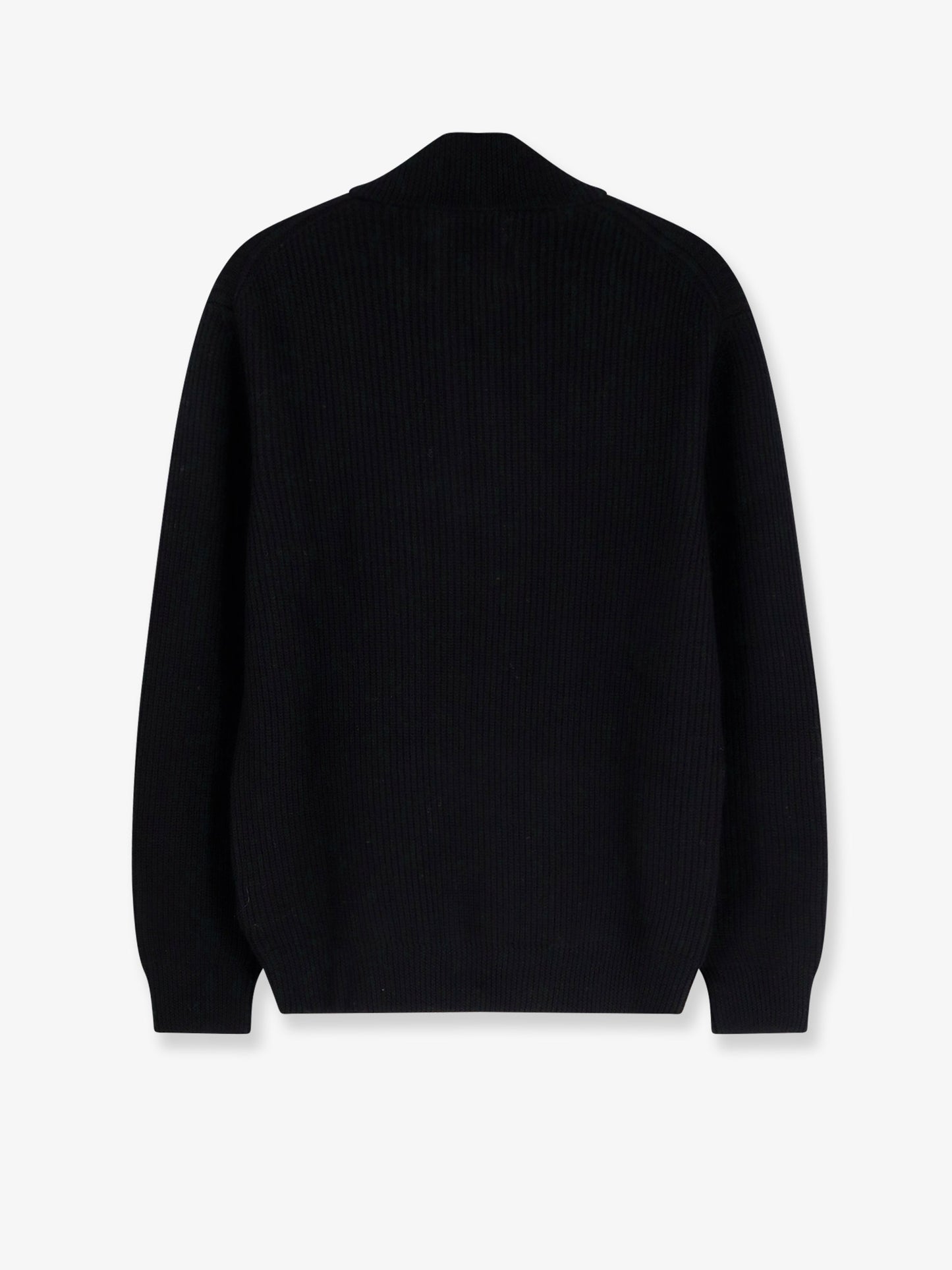 Ribbed wool cardigan