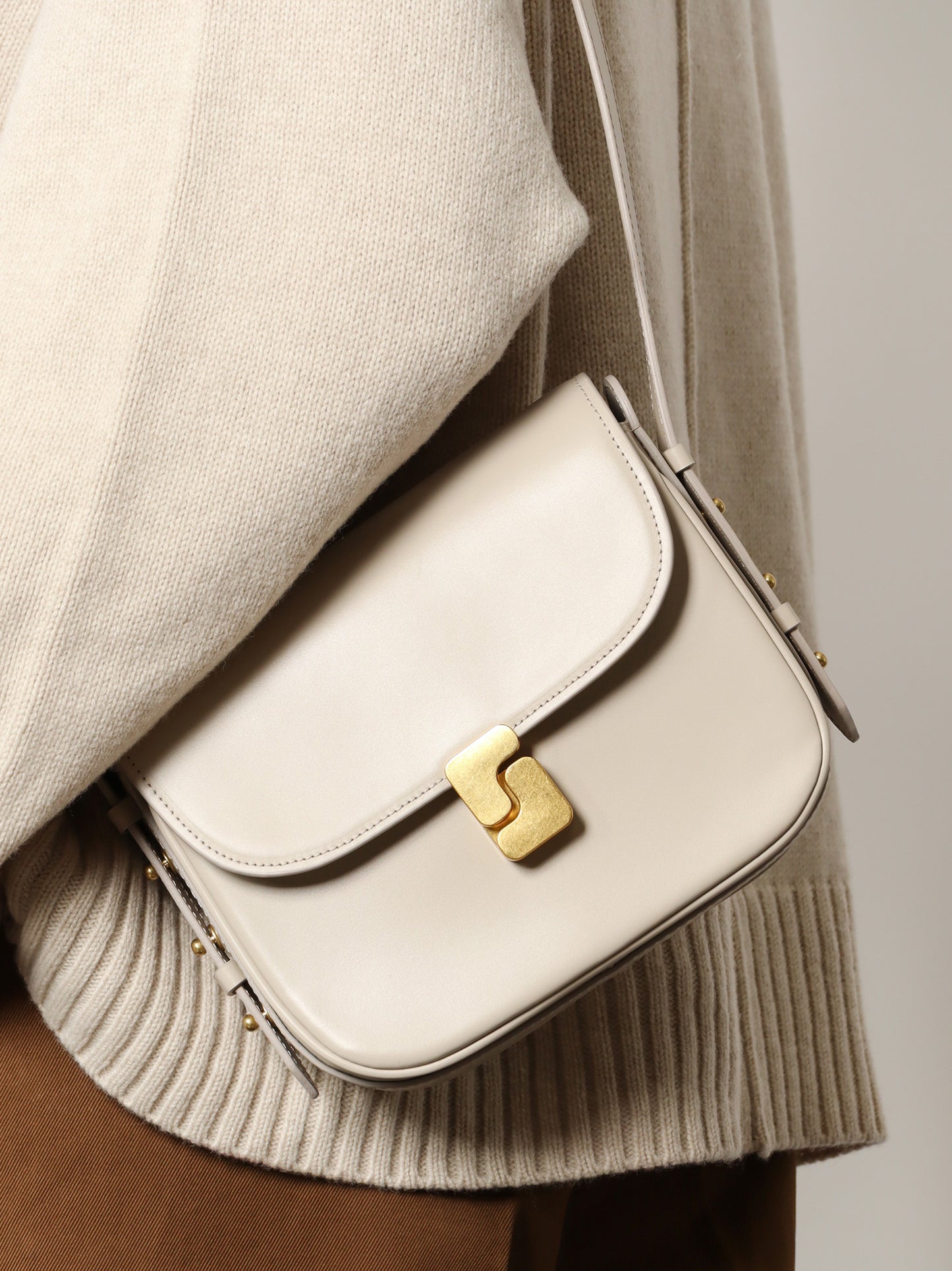 Bellissima Mini leather shoulder bag