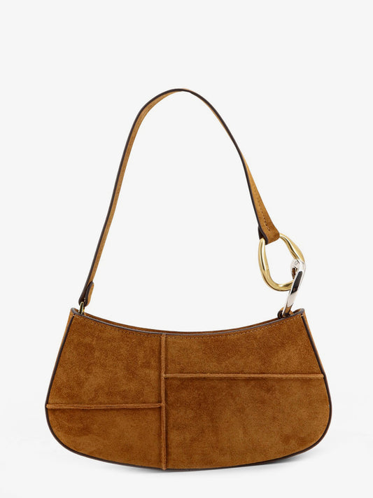 Borsa a tracolla Ollie in suede