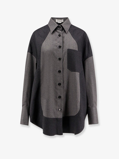 Oversize wool shirt thumbnail
