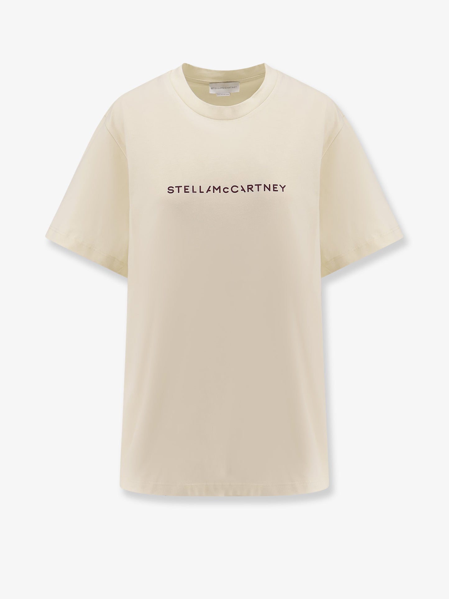 Cotton T-shirt with logo print