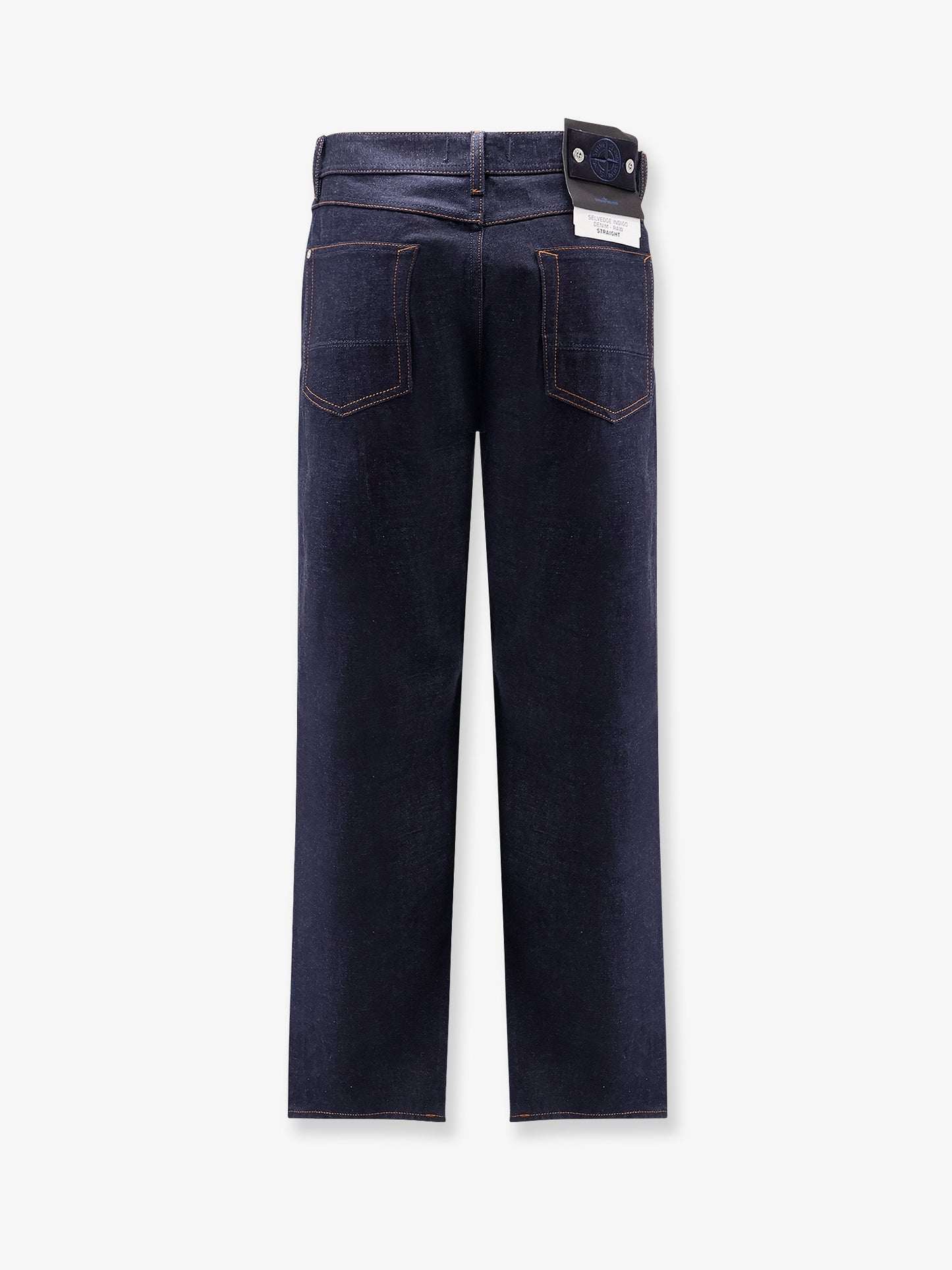 Indigo Denim-Rinsed jeans