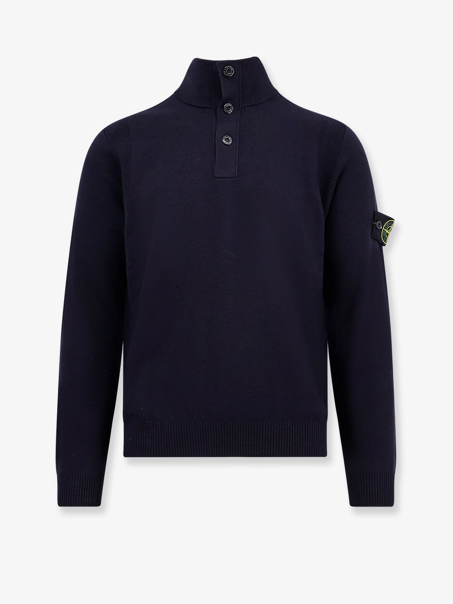 Certified virgin wool blend sweater