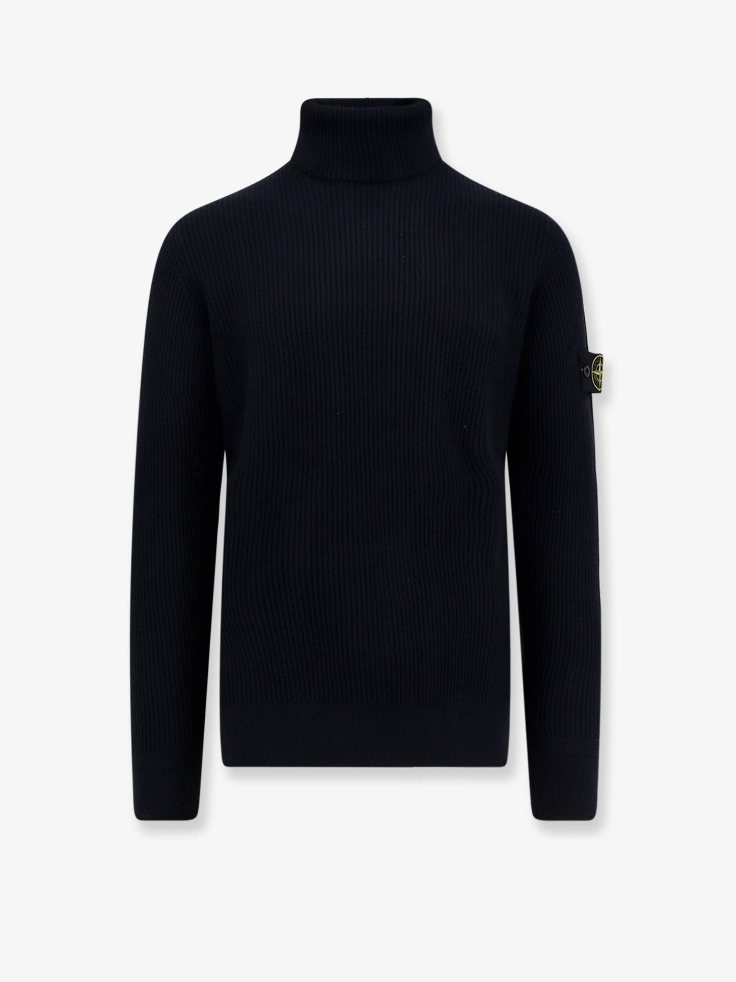 Turtleneck certified virgin wool sweater